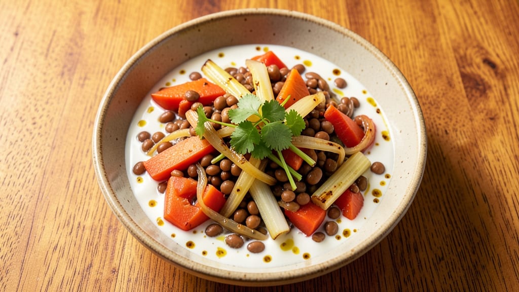 Bean Stew Recipe Vegetarian: Hearty Lentil and Coconut Simmer