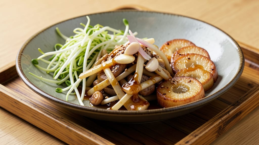 Bean Sprouts and Water Chestnuts Recipe: Crunchy Stir-Fry With Garlic and Ginger Zing