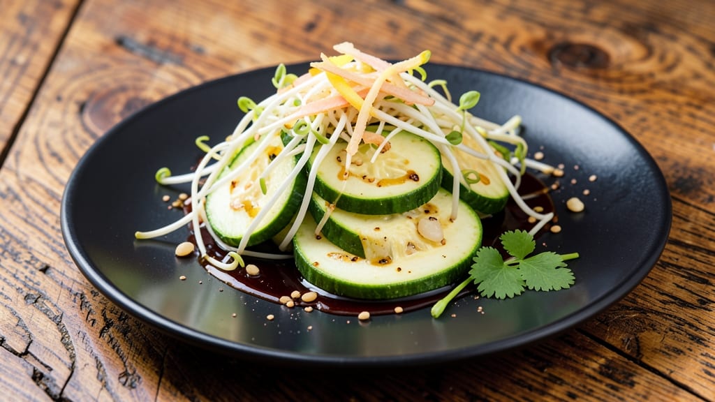 Bean Sprouts and Zucchini Recipe: Crisp-Tender Stir-Fry With Garlic Ginger Zing