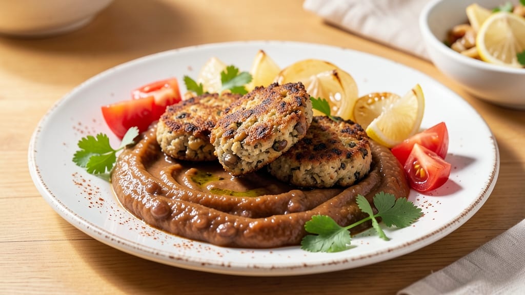 Baked Bean and Falafel Recipe: Crispy-Crusted Bites with Hearty Spiced Base