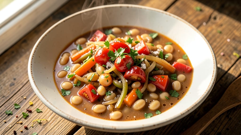 Alison Roman's White Bean Stew Recipe: Crispy Herb-Crusted Comfort in One Pot