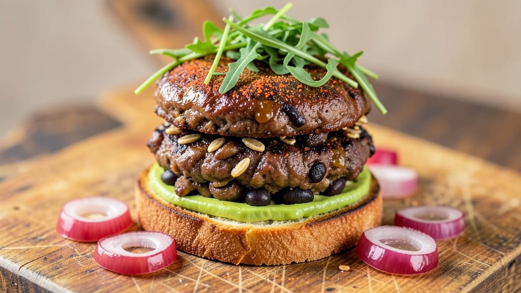 Black Bean Burger Recipe Tasty: Mushroom-Blended Heartiness With No Dry Bites