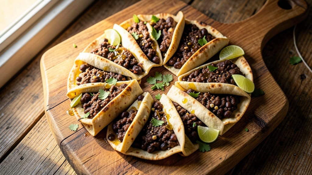 Black Bean Pinwheels Recipe: Crispy Tortilla Wraps Stuffed With Spiced Beans