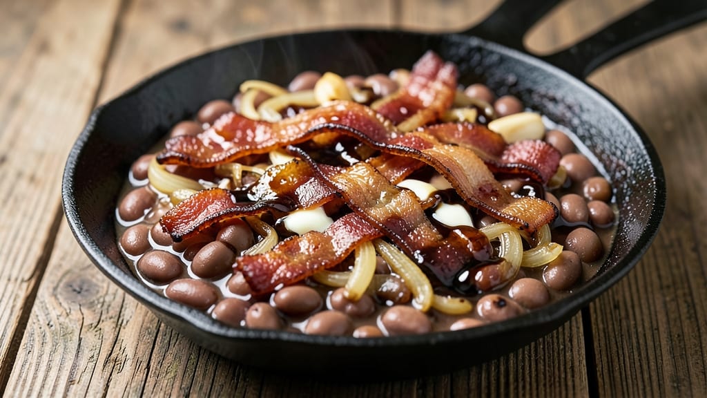 Baked Bean Recipe with Bacon and Molasses: Smoky-Sweet Depth From Slow Oven Caramelization