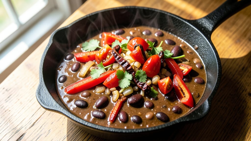 Black Bean Chili Recipe No Meat: Smoky Spice-Packed Heartiness in One Pot