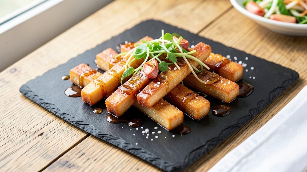 Bean Curd Stick Recipe Chinese: Crispy-Fried Joy with Silky Soy-Ginger Dip