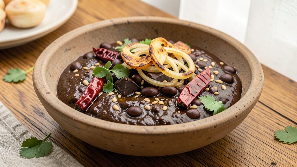 Bean Mole Recipe: Smoky Chocolate-Chili Depth Over Silky Beans