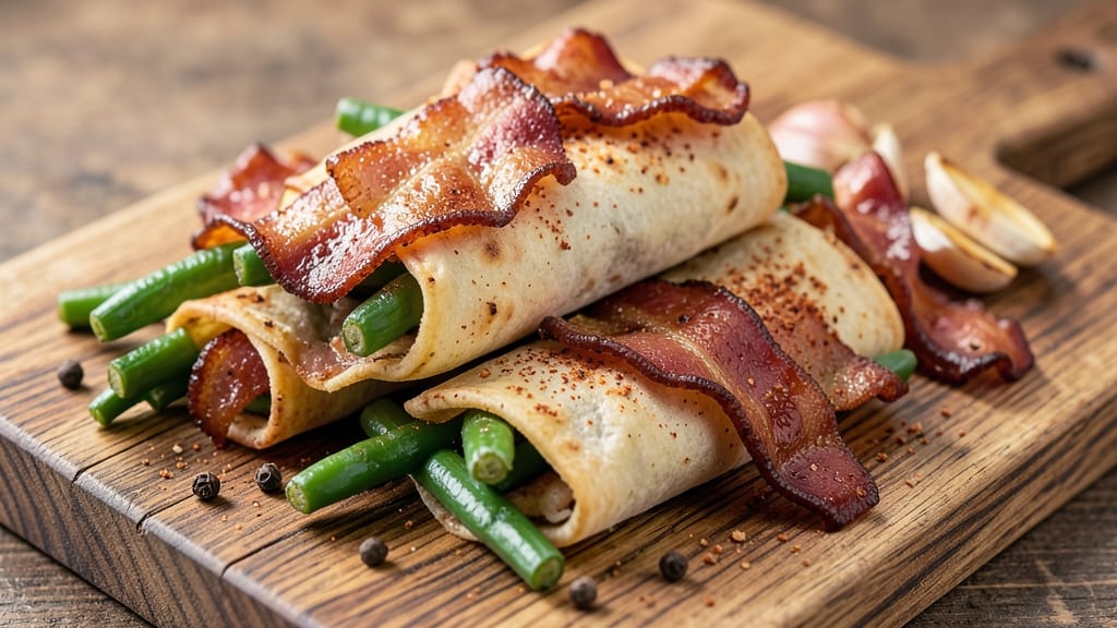 Bacon Green Bean Bundles Pioneer Woman Recipe: Crispy Tortilla Wraps Stuffed With Smoky Bacon Bites