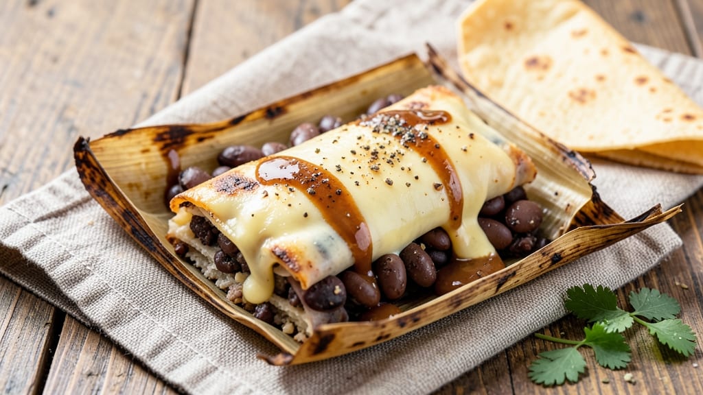 Black Bean and Cheese Tamales Recipe: Crispy Tortilla Wraps Filled With Melty Cheese