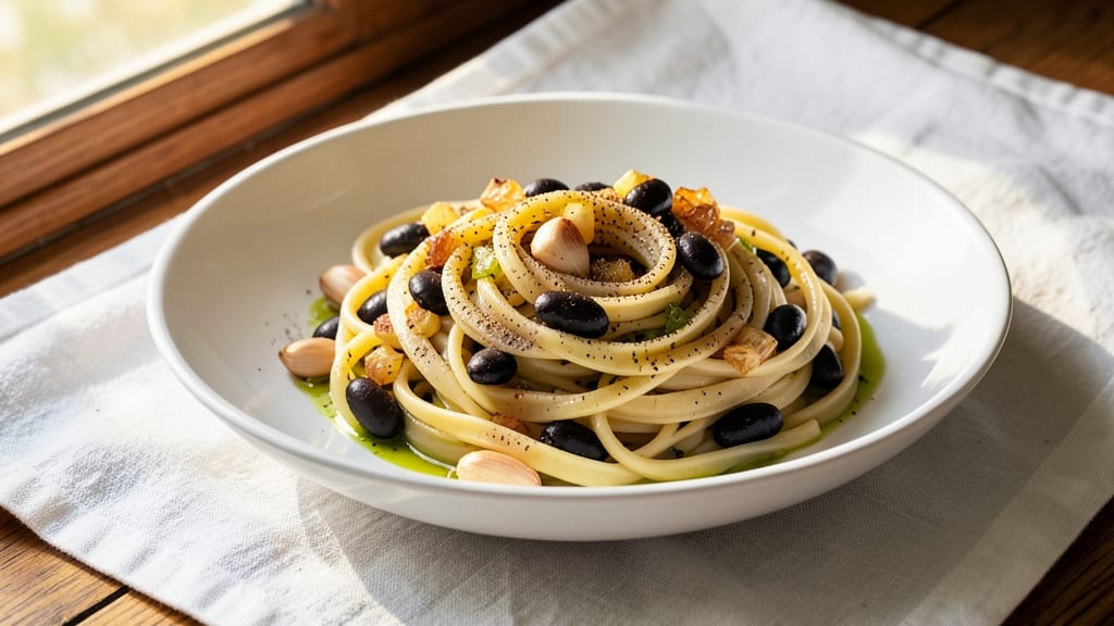 Black Bean Pasta Recipe Trader Joe's: Creamy Cumin-Lime Swirl With Crunchy Tortilla Topping