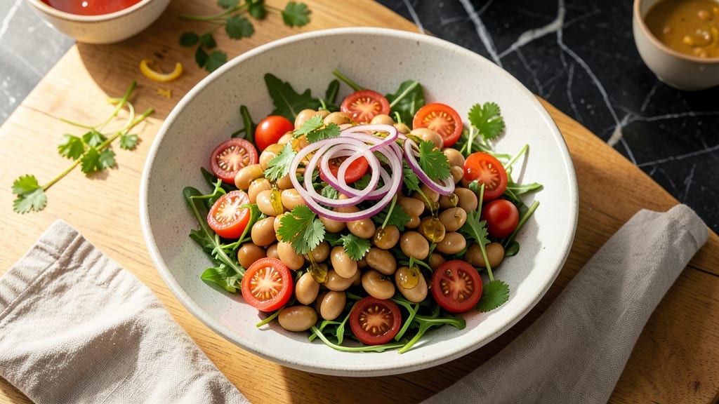 Bean and Tomato Salad Recipe: Bright, Herby, and No-Cook Refreshment