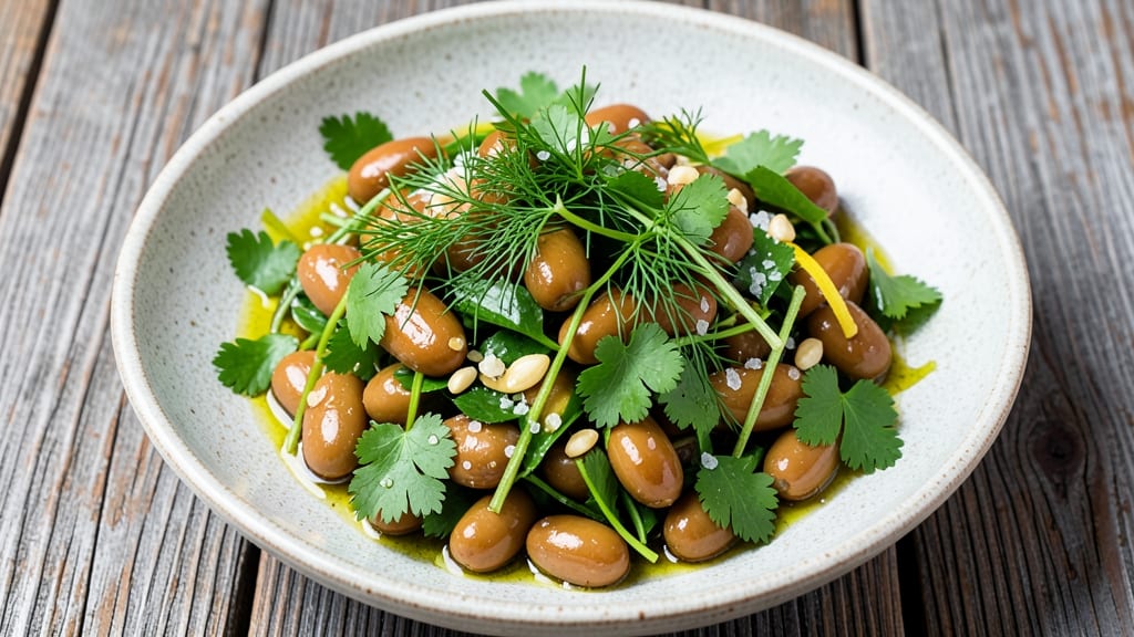 Anthes Bean Salad Recipe: Smoky Garlic and Herb-Infused Freshness