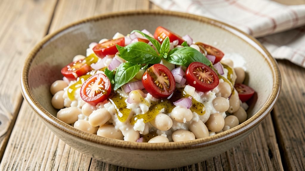 Bean Salsa Recipe with Italian Dressing: Bright Tomato-White Bean Fusion
