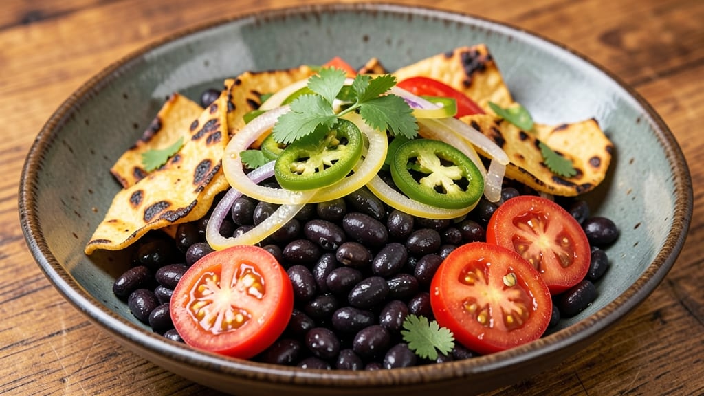 Bush's Black Bean Salsa Recipe: Bold Spice and Charred Tortilla Texture